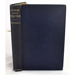 Form and Function: A Contribution to the History of Animal Morphology